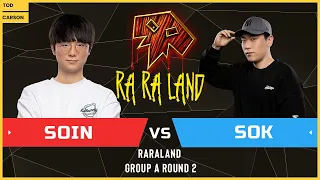 WC3 - RARALAND - Group A Round 2: [ORC] Soin vs Sok [HU]