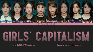 [Corrected] tripleS(트리플에스) LOVElution - ‘Girls' Capitalism’ Colour-coded lyrics