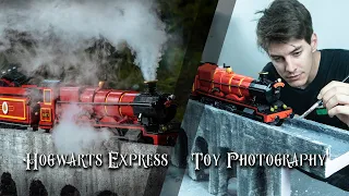 LEGO Hogwarts Express Photography - Behind The Scenes