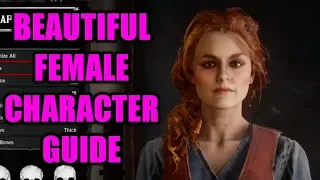 RED DEAD ONLINE Beautiful Hot Sexy Female Character Creation Guide