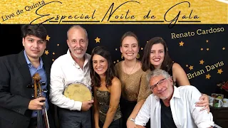 Live #24 - Quintas ao vivo com o Choro das 3 & Renato Cardoso - Especial Noite de Gala