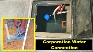 How is Corporation water connection made - Cauvery water connection