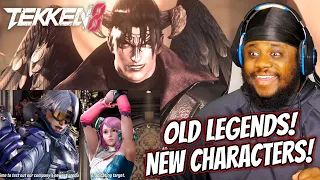 TEKKEN 8 Devil Jin, Zafina, Alisa Bosconovich, and Lee Chaolan REVEAL Trailer | Dairu Reacts