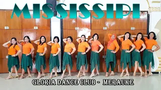 MISSISSIPI // LINE DANCE // CAECILIA MARIA FATRUAN // GDC MERAUKE PAPUA SELATAN -  INA