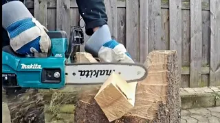 Makita DUC254Z | Cutting Firewood | Daily use