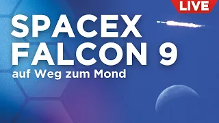 Live: SpaceX startet koreanische Sonde mit Falcon 9 zum Mond | auf Deutsch