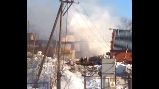 В Пермском крае здание автовокзала разрушено в результате взрыва