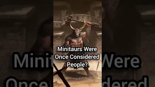 Minotaurs were once "People" in TES #skyrim #oblivion #lore #eso #Bethesda #tes #elderscrolls