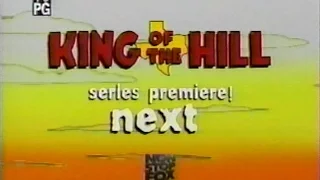 "King of the Hill" Fox premiere night promos