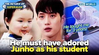 He must have adored Junho as his student🤺 [The Return of Superman : Ep.474-2] | KBS WORLD TV 230423