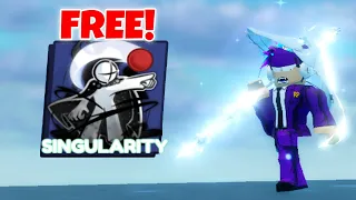 How to get SINGULARITY ABILITY FOR FREE In Blade Ball