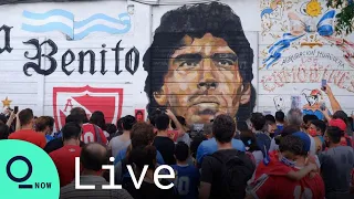 LIVE: Diego Maradona Fans Bid Farewell to Argentina Football Great in Buenos Aires