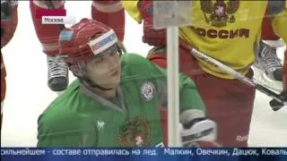 Перед игрой: Россия - Швеция █ Кубка Первого канала 2012