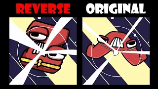 Alphabet Lore But Transform REVERSE vs ORIGINAL