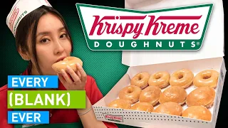 Every Krispy Kreme Ever