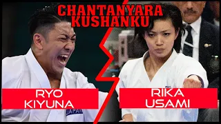 Ryo Kiyuna Vs Rika Usami Chantanyara Kushanku Comparison