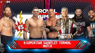 WWE 2K24 Impossible To Win This Match Against Roman Reigns Cody & Randy For Sami Zayn #wwe @WWE