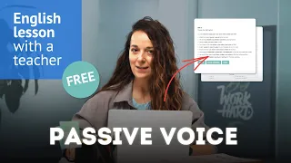 Passive voice - Пасивний стан | Безкоштовний урок англійської мови з викладачем