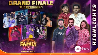 Family No.1 Grand Finale - Part 1 Episode Highlights | Every Sun @ 11 AM | Zee Telugu
