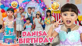 DANISA ULANG TAHUN KE 4 JADI MERMAID, DAPAT KADO DARI KAK DINAR, SAMANTHA DAN DISTA😍 #viral