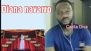 Diana navarro  Casta Diva maria callas (Reaction)