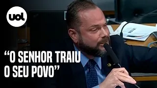 CPI do 8/1: Jorge Seif chora e acusa general de prestar continência para 'comunista': 'Covarde'