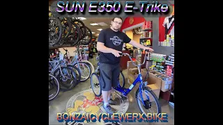 Sun E350 trike product showcase - Electric Adult Tricycle