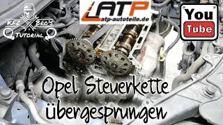 Steuerkette wechseln | Anleitung | Drehmomentwerte | Z14XEP | 1.0 1.2 1.4 Opel Corsa Astra Zafira...