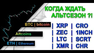 Прогноз Биткоина - Обзор криптовалют (XRP | ZEC | LTC | CRO | 1INCH | XMR | SCRT | CHR)