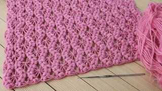 Простой УЗОР крючком КОСИЧКИ вязание мастер-класс СХЕМА вязания Easy to Crochet Tape Lace pattern