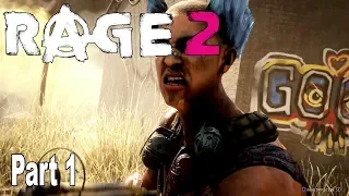 Rage 2 - Walkthrough Part 1 No Commentary [HD 1080P]