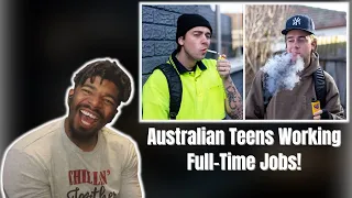 AMERICAN REACTS TO Teenagers in USA vs Australia