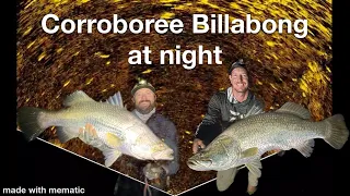 Corroboree Billabong at night