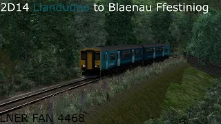 TS2021 The Conwy Valley Line 2D15 Blaenau Ffestiniog to Llandudno AP150/2 ATW