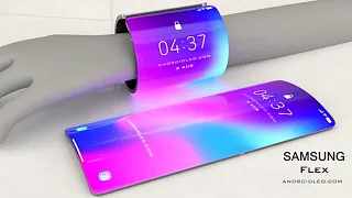 Samsung Galaxy Flex 2020 Future Smartphone Concept with Flexible Display