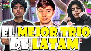 "EL TRIO ONICHAN" EN PSICOPATA RANKED🔥PGOD JELTY Y ALLIEGE VUELVEN A JUGAR FORTNITE❤️ MOMENTOS🤣