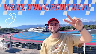 VISITE D'UN CIRCUIT DE F1