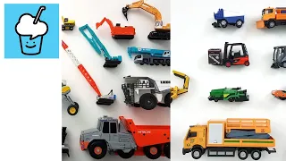 Special vechicles Construction vehicles collection tomica トミカ siku