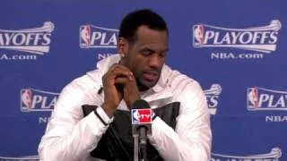 Postgame: LeBron James