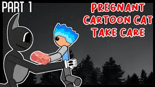 Pregnant Cartoon Cat Take Care of a Kids Part 1 - Animation | Drawing Cartoon 2