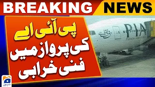 Technical fault in PIA flight | Geo News