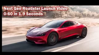 Tesla Next Gen Roadster Launch | 0-60 in 1.9 sec | Maximum Plaid
