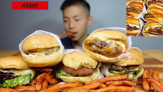 ASMR- BURGER'S GALORE  汉堡包 버거(EATING SOUNDS