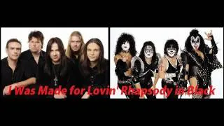 Symfonia & Kiss - I Was Made for Lovin' Rhapsody In Black (Mashup)