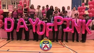 @TorontoPolice Celebrate #DayOfPink 2019 with Pope John Paul II Catholic Secondary School