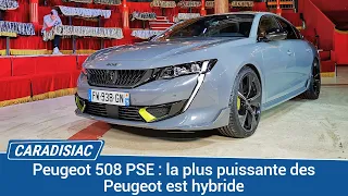 Peugeot 508 PSE : la plus puissante des Peugeot est hybride - Salon Caradisiac 2021