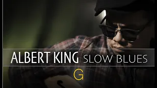 Blues Backing Track Jam - Ice B. - Albert King Slow Blues in G