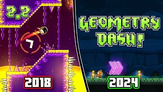 5 Versions of The Secret Melody [Dash Leak] | Geometry Dash 2.2