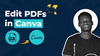 How to Import & Edit PDF in Canva - Canva Beginners Guide