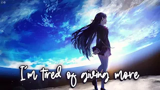 Nightcore - Fictional (Khloe Rose) - (Lyrics)